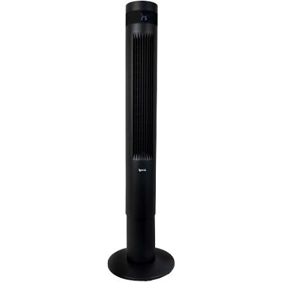 igenix Tower Fan IGFD6043B Non Height Adjustable Main 50 W Plastic Black 3 30 x 30 x 110 cm