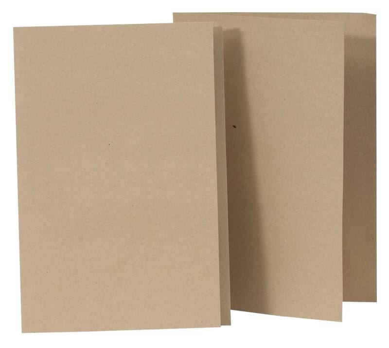 Exacompta Square Cut Folder A4, Foolscap SCK-BUFZ Buff Manila 170 gsm Pack of 100