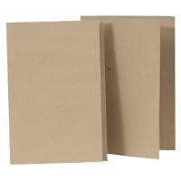 Exacompta Square Cut Folder A4, Foolscap SCK-BUFZ Buff Manila 170 gsm Pack of 100