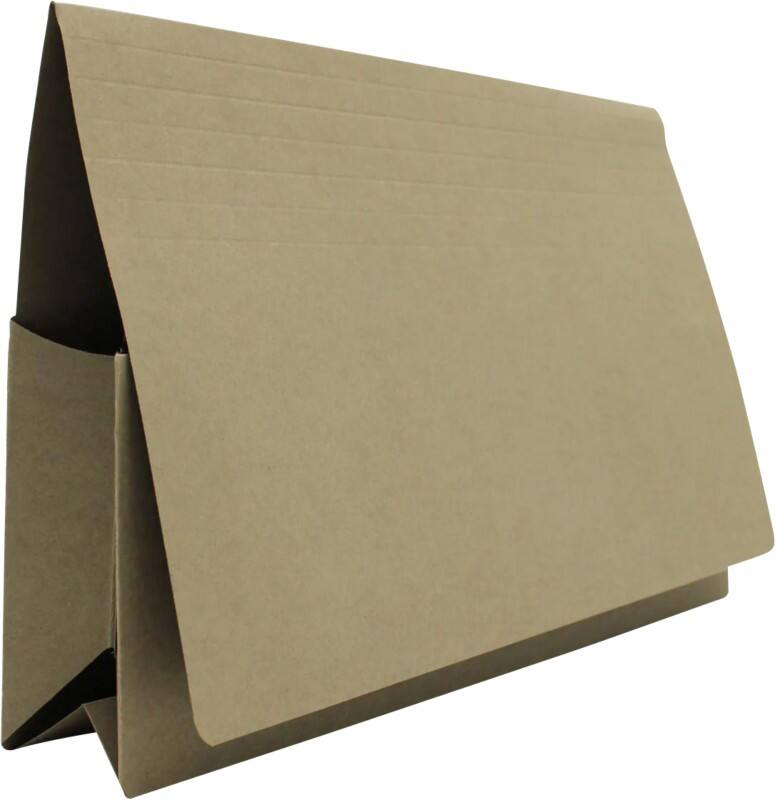 Exacompta Guildhall Probate WalletPRW2-GRYZ A4, Foolscap Manila 35.7 (W) x 0.3 (D) x 23 (H) cm Grey Pack of 25