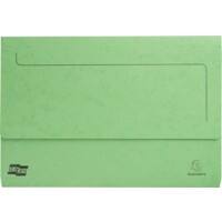 Exacompta Europa Document Wallet 3150Z A4, Foolscap Mottled Pressboard 35.7 (W) x 0.3 (D) x 24.5 (H) cm Lime Pack of 25