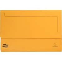 Exacompta Europa Document Wallet 4796Z A4, Foolscap Mottled Pressboard 35.7 (W) x 0.3 (D) x 24.5 (H) cm Yellow Pack of 25