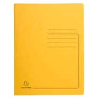 Exacompta Metal Spring File 240119E A4 Yellow Mottled Pressboard 355 gsm Pack of 25