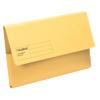 Exacompta Guildhall Document Wallet GDW1-YLWZ A4, Foolscap Manila 35.6 (W) x 0.3 (D) x 24.5 (H) cm Yellow Pack of 50