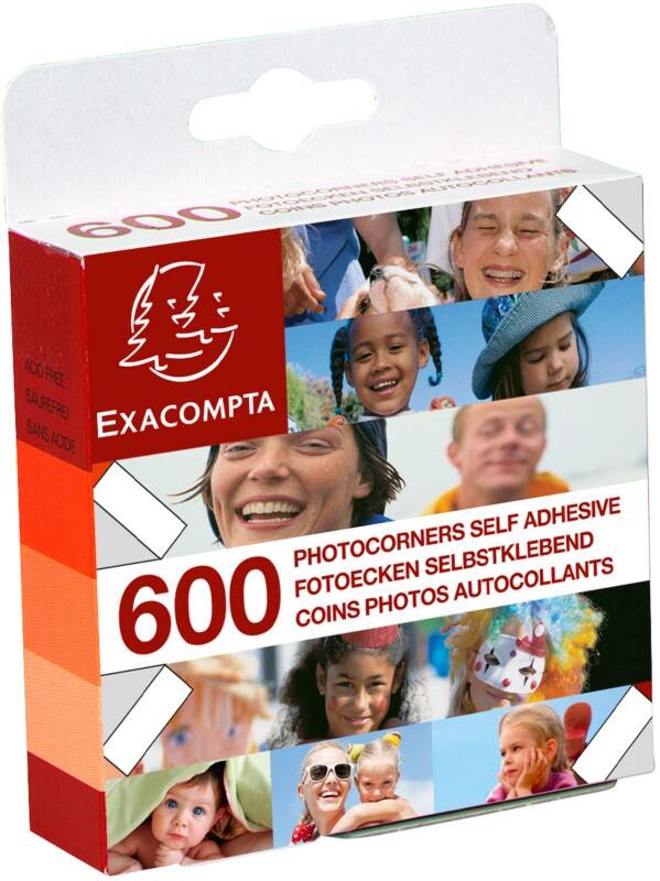 Exacompta Adhesive Strips 9 x 9 x 2.5 cm Crystal  Pack10