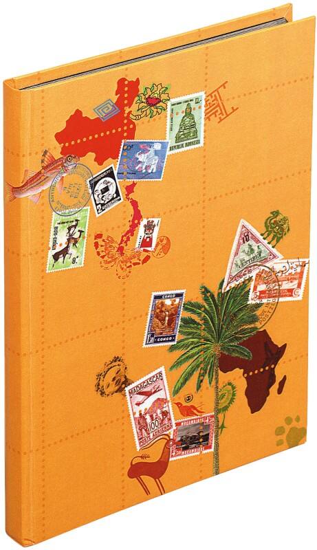 Exacompta Globe trotter Collectable Album Hardback Paper 22.5 x 16.5 x 1.5 cm Multicolour Pack 5