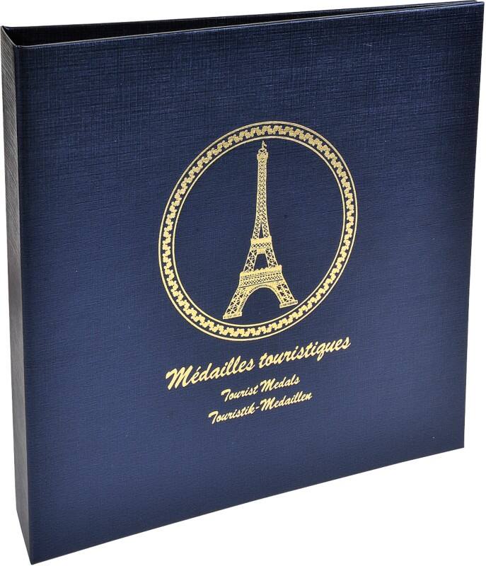 Exacompta Collectable Album Hardback 26.5 x 27.5 x 5.5 cm Navy Blue