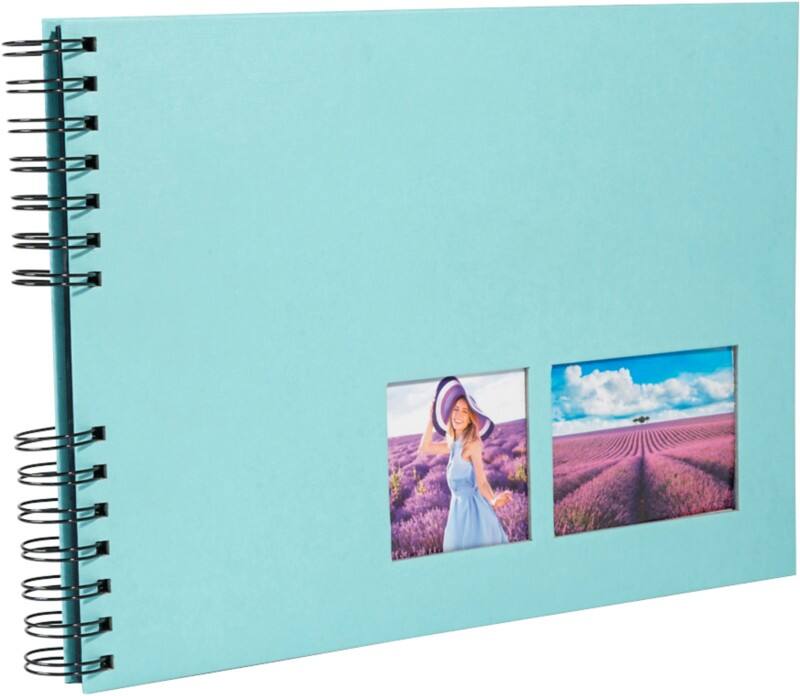 Exacompta Milano Photo Album Spiral Hardback Paper 22 x 32 x 3 cm Green