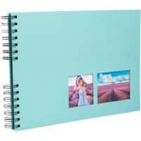 Exacompta Milano Photo Album Spiral Hardback Paper 22 x 32 x 3 cm Green