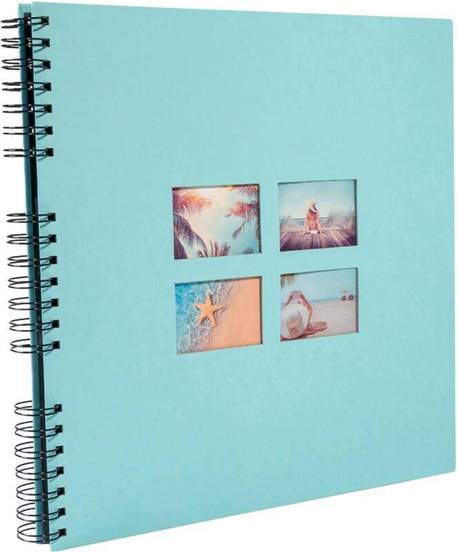 Exacompta Milano Photo Album Spiral Hardback Paper 33 x 35 x 3.3 cm Green