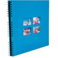 Exacompta Milano Photo Album Spiral Hardback Paper 33 x 35 x 3.3 cm Blue