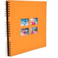 Exacompta Milano Photo Album Spiral Hardback Paper 33 x 35 x 3.3 cm Orange