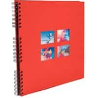 Exacompta Milano Photo Album Spiral Hardback Paper 33 x 35 x 3.3 cm Red