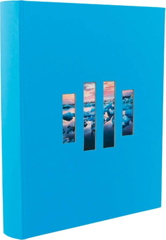 Exacompta Milano Photo Album Hardback Paper 30.3 x 32.8 x 4.7 cm Blue