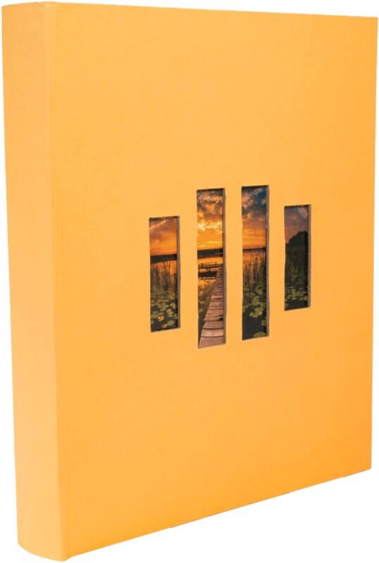 Exacompta Milano Photo Album Hardback Paper 30.3 x 32.8 x 4.7 cm Orange