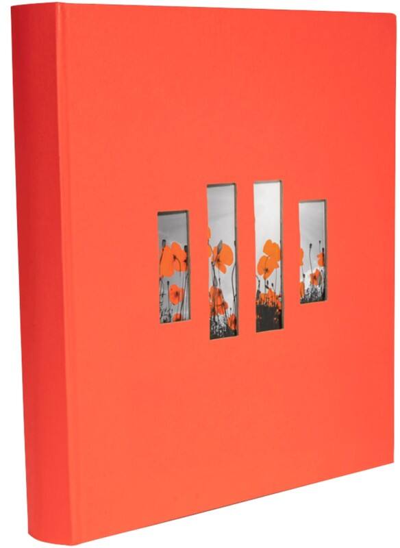 Exacompta Milano Photo Album Hardback Paper 30.3 x 32.8 x 4.7 cm Red