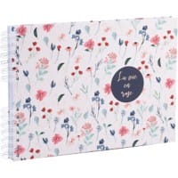 Exacompta La Vie en Rose Photo Album Spiral Hardback Paper 22 x 32 x 3 cm Multicolour