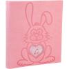 Exacompta Teddy Rabbit Photo Album Hardback Paper 30.3 x 32.8 x 4.7 cm Pink 300 Photos