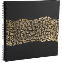 Exacompta Aramy Photo Album Spiral Hardback Paper 33 x 35 x 3.3 cm Black