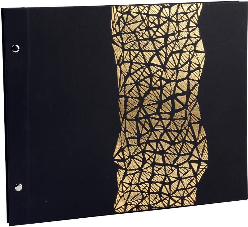 Exacompta Aramy Photo Album Hardback Paper 29.8 x 37.2 x 2.7 cm Black