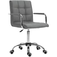 Vinsetto Office Chair 5056602926496 Grey
