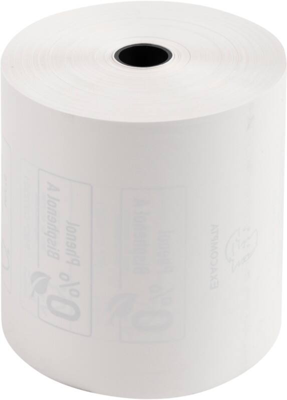 Exacompta Thermal Roll 80 mm x 80 mm x 12 mm x 72 m 55 gsm 5 Rolls