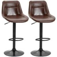 HOMCOM Bar Stool 835-585V70BN Brown