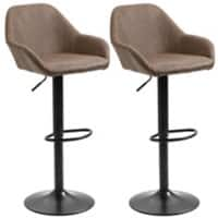 HOMCOM Bar Stool 835-733V70DR Dark brown