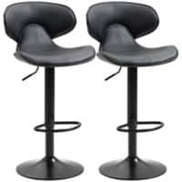 HOMCOM Bar Stool 835-731V70GY Grey