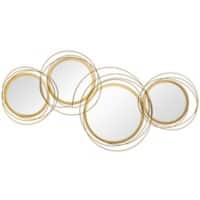 HOMCOM Wall Decoration 830-651V00GD Gold Tone