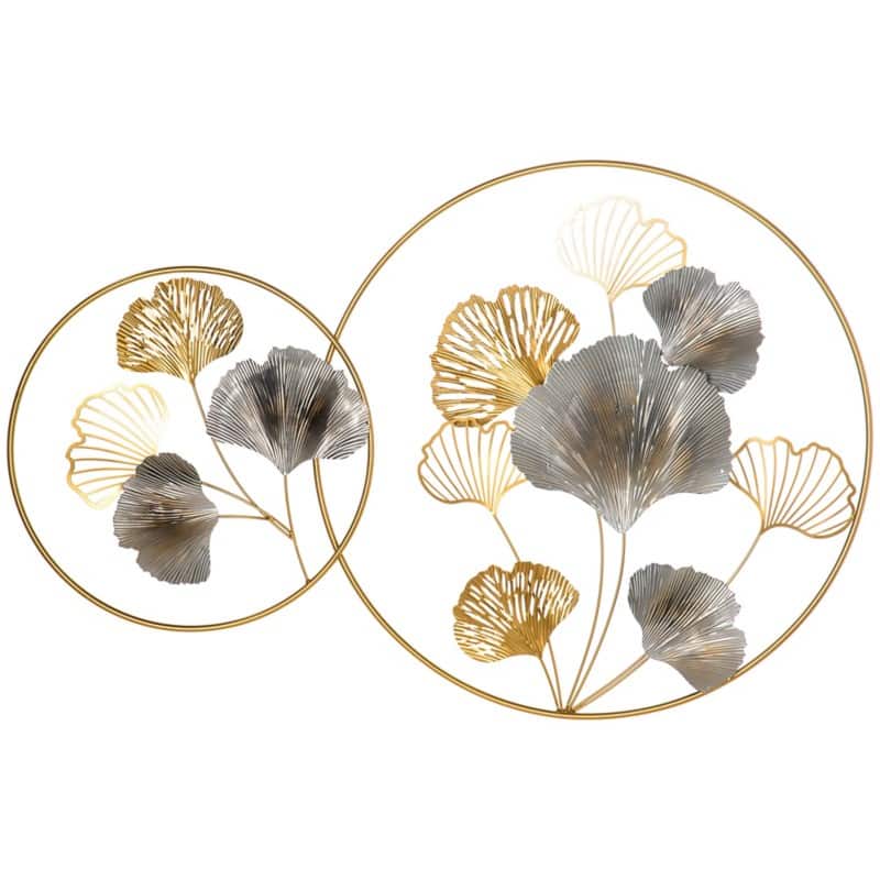 HOMCOM Wall Decoration 830-652V00MX Gold Tone