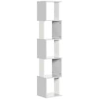 HOMCOM Bookcase 836-538LG Light Grey 330 x 280 x 1,610 mm