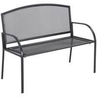 OutSunny Bench 535 x 1,105 x 890 mm Metal Dark Grey