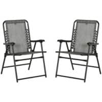 OutSunnyFoldingChairSteelTexteline 84B-811GY
