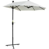 OutSunny Umbrella PL (Polyester), Steel Cream