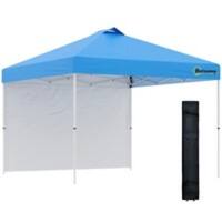 OutSunny Gazebo 3 x 3 x 2.84 m Blue