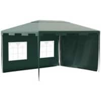 OutSunny Party tent 2.95 x 3.95 x 2.55 m Green