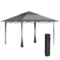 OutSunny Tent 3.9 x 3.9 x 2.98 m Dark Grey