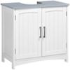 kleankin Bathroom Cabinet MDF (Medium-Density Fibreboard) White 60 x 33 x 60 cm