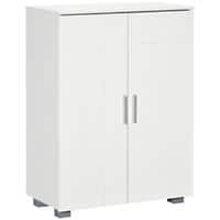kleankin Cabinet MDF (Medium-Density Fibreboard) White 60 x 30 x 80 cm