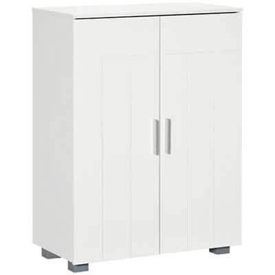 kleankin Cabinet MDF (Medium-Density Fibreboard) White 60 x 30 x 80 cm