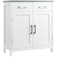 kleankin Cabinet Engineered Wood White 68 x 33 x 76 cm