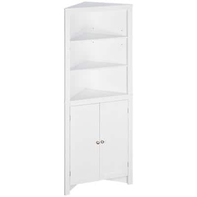 kleankin Cabinet MDF (Medium-Density Fibreboard) White 5.95 x 3.15 x 16.2 cm