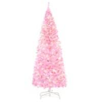 HOMCOM Christmas Tree 830-571V70PK Pink 53 x 53 x 150 cm