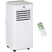 HOMCOM Portable Air Conditioner 823-024V70 White 33.4 x 32.3 x 68.8 cm