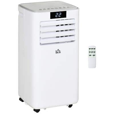 HOMCOM Portable Air Conditioner 823-025V70 White 35 x 38 x 70.5 cm