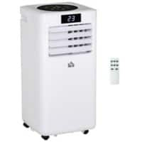 HOMCOM Portable Air Conditioner 823-027V70 White 35 x 38 x 70.5 cm