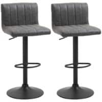 HOMCOM Bar Stool 835-501CG Grey