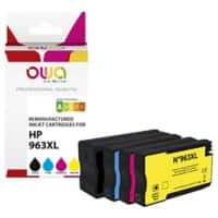 OWA 963 Compatible HP Ink Cartridge K10542OW Black, Cyan, Magenta, Yellow