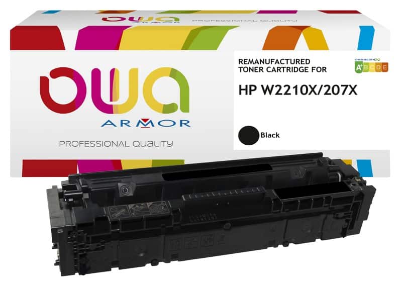 OWA 207X Compatible HP Toner Cartridge W2210X Black